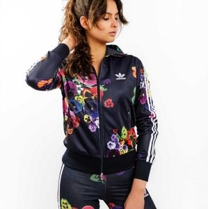 Adidas Floral Burst track Jacket